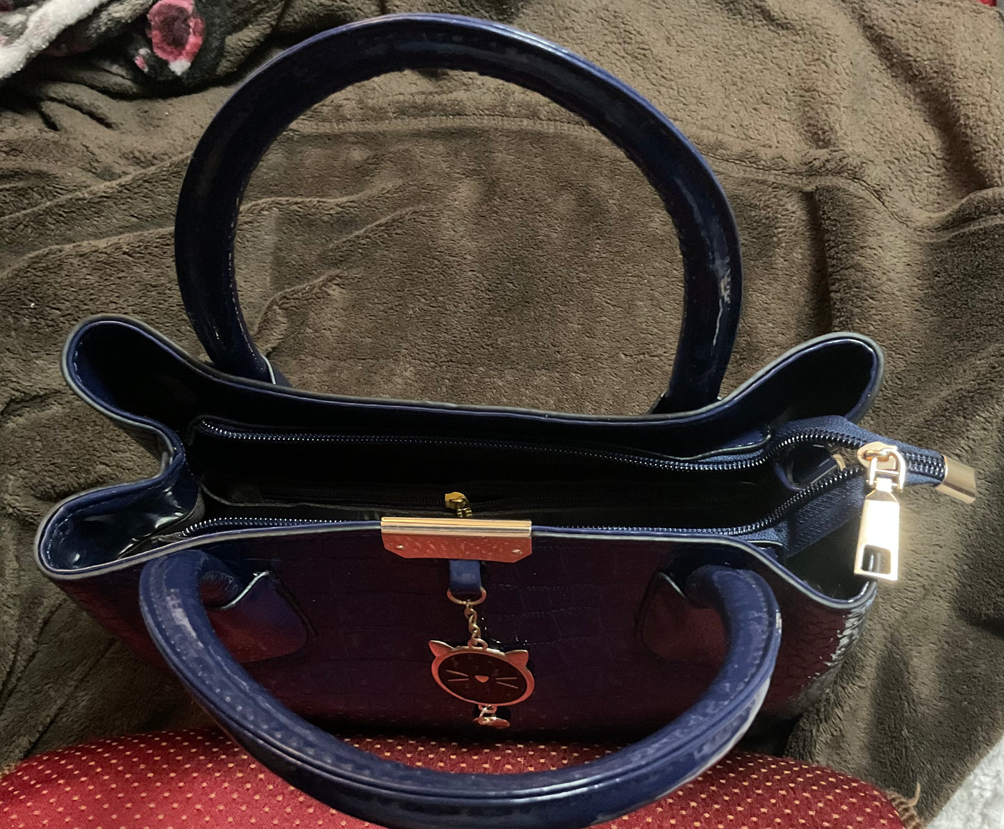 Navy Blue Purse