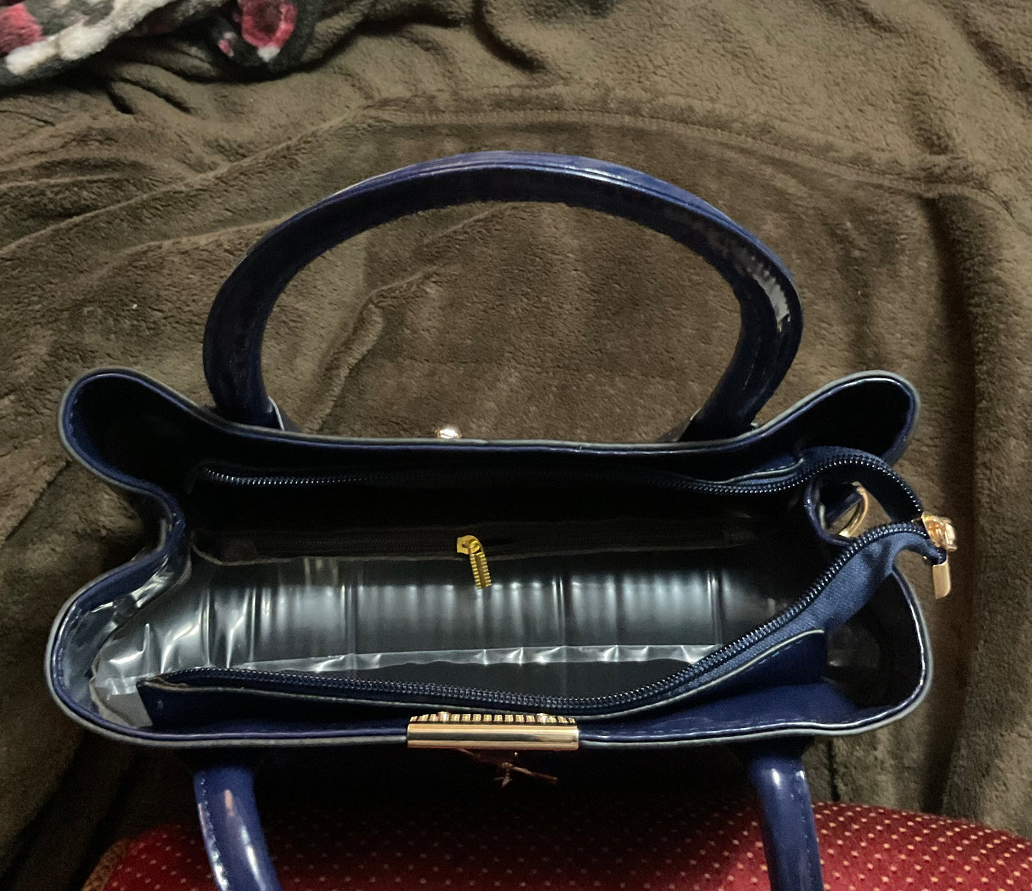 Navy Blue Purse