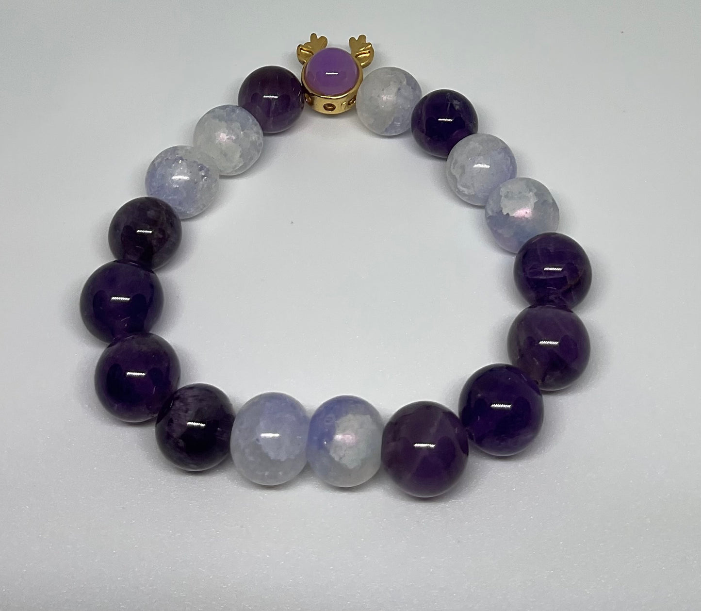 Handmade Dark Purple Bracelet