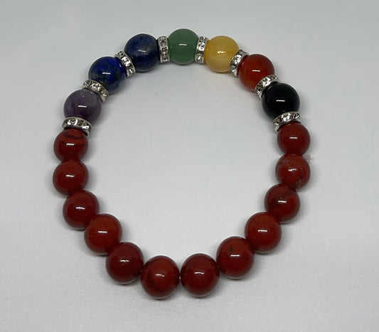 Handmade half Multicolor Bracelet 5